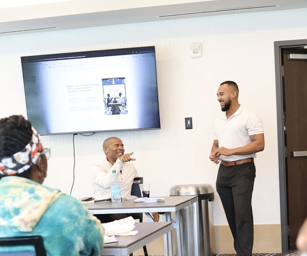Andrew Ornoski teaching at an AHC event